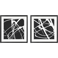 Framed 'Tumbling Down 2 Piece Framed Art Print Set' border=