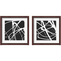 Framed 'Tumbling Down 2 Piece Framed Art Print Set' border=