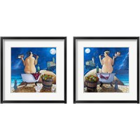 Framed 'Bath 2 Piece Framed Art Print Set' border=