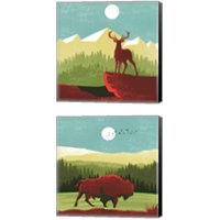 Framed 'Great Outdoors 2 Piece Canvas Print Set' border=