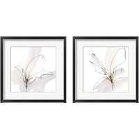 Framed 'Cool Gray 2 Piece Framed Art Print Set' border=