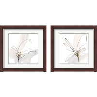 Framed 'Cool Gray 2 Piece Framed Art Print Set' border=