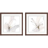 Framed 'Cool Gray 2 Piece Framed Art Print Set' border=