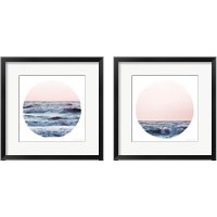 Framed Coastal Colors 2 Piece Framed Art Print Set