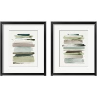 Framed 'Grass Stains 2 Piece Framed Art Print Set' border=