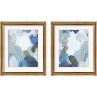 Framed 'Liquid Links 2 Piece Framed Art Print Set' border=