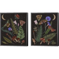 Framed 'Dark Forest 2 Piece Canvas Print Set' border=