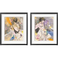 Framed 'Ballerina 2 Piece Framed Art Print Set' border=