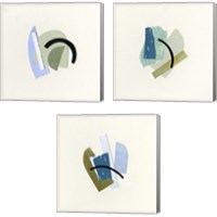 Framed 'Bits & Pieces 3 Piece Canvas Print Set' border=