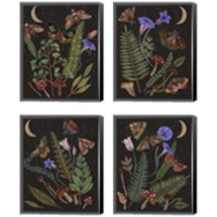 Framed 'Dark Forest 4 Piece Canvas Print Set' border=