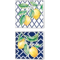 Framed 'Everyday Chinoiserie Lemons 2 Piece Canvas Print Set' border=