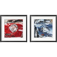 Framed 'Sportscar Collection 2 Piece Framed Art Print Set' border=