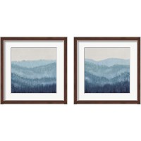 Framed 'Smoky Ridge 2 Piece Framed Art Print Set' border=