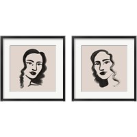 Framed 'Mona 2 Piece Framed Art Print Set' border=