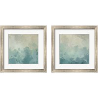 Framed 'Summer's Calm 2 Piece Framed Art Print Set' border=