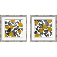 Framed 'Shadow Branch 2 Piece Framed Art Print Set' border=