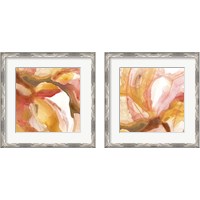 Framed 'Sunset Marble 2 Piece Framed Art Print Set' border=