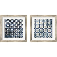 Framed 'Tile-Dye 2 Piece Framed Art Print Set' border=