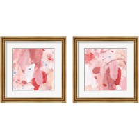 Framed 'Pink Sky 2 Piece Framed Art Print Set' border=