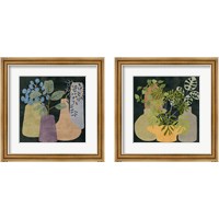 Framed 'Decorative Vases 2 Piece Framed Art Print Set' border=