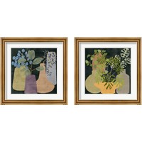 Framed 'Decorative Vases 2 Piece Framed Art Print Set' border=