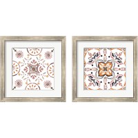 Framed 'Summertime Ceramic 2 Piece Framed Art Print Set' border=