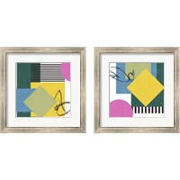 Framed 'Pianist 2 Piece Framed Art Print Set' border=