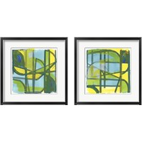 Framed 'Summer 2 Piece Framed Art Print Set' border=