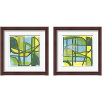 Framed 'Summer 2 Piece Framed Art Print Set' border=