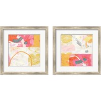 Framed 'Kimono 2 Piece Framed Art Print Set' border=