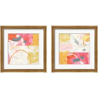 Framed 'Kimono 2 Piece Framed Art Print Set' border=