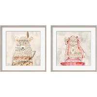 Framed Lids Bear 2 Piece Framed Art Print Set