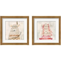 Framed 'Lids Bear 2 Piece Framed Art Print Set' border=