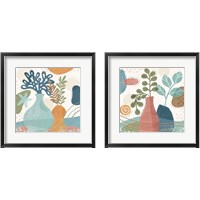 Framed 'Coastal Creations 2 Piece Framed Art Print Set' border=