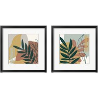 Framed 'Mid Century Modern 2 Piece Framed Art Print Set' border=