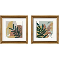 Framed 'Mid Century Modern 2 Piece Framed Art Print Set' border=