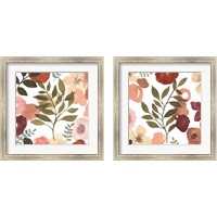 Framed 'Garden Dance 2 Piece Framed Art Print Set' border=