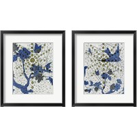 Framed 'Circles Too 2 Piece Framed Art Print Set' border=