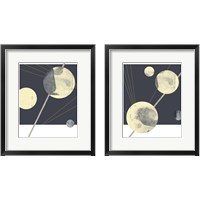 Framed 'Planetary Weights 2 Piece Framed Art Print Set' border=