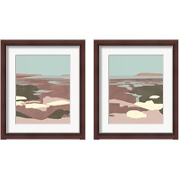 Framed 'Saltwater Sea 2 Piece Framed Art Print Set' border=