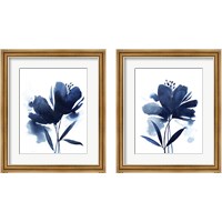 Framed 'Blazing Bloom 2 Piece Framed Art Print Set' border=