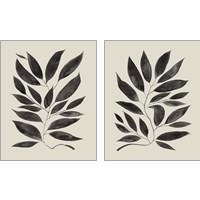 Framed 'Branched Composition 2 Piece Art Print Set' border=