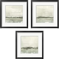 Framed 'Winter Reflections 3 Piece Framed Art Print Set' border=