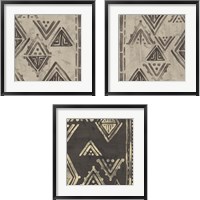 Framed 'Bazaar Tapestry 3 Piece Framed Art Print Set' border=