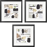 Framed 'Underground Journey 3 Piece Framed Art Print Set' border=