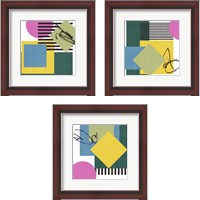 Framed 'Pianist 3 Piece Framed Art Print Set' border=