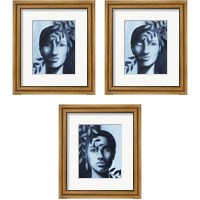 Framed 'Winking Shadow 3 Piece Framed Art Print Set' border=