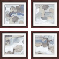 Framed 'In the Year 2525 4 Piece Framed Art Print Set' border=