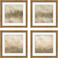 Framed 'Freeform 4 Piece Framed Art Print Set' border=