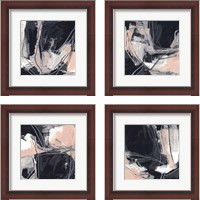 Framed 'Indicator  4 Piece Framed Art Print Set' border=